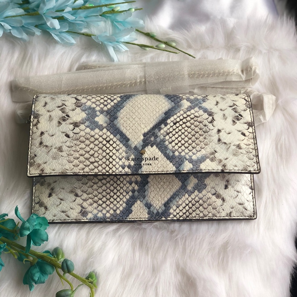 Kate Spade♠️🔥HP🔥Hayes Street Snake Embossed